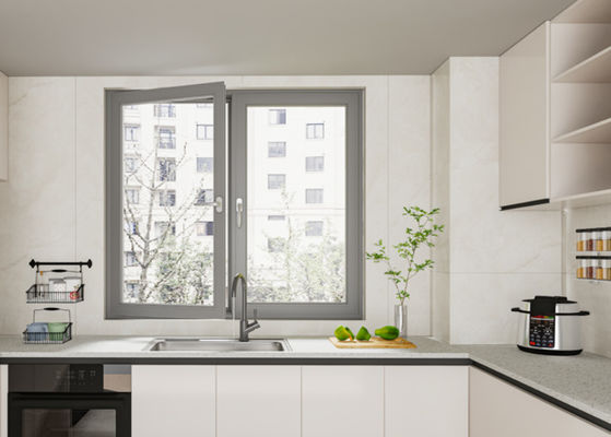 SZG صرفه جویی در فضا آلومینیوم پنجره های باز کننده برای حداکثر گردش هوا