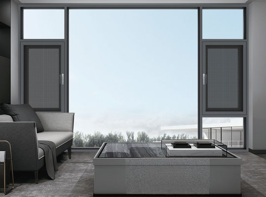 صرفه جویی در مصرف انرژی پنجره ی آلومینیومی شیشای گرم