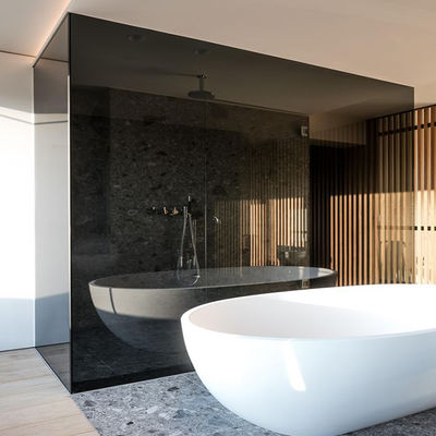 شیشه های رنگارنگ رنگارنگ شیشه های داخلی استفاده خانگی با قاب آلومینیوم