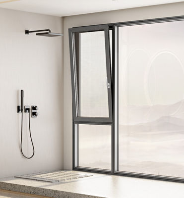 پنجره های آلومینیومی مقاوم به آب و هوا با حفاظت از ایمنی