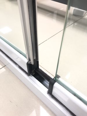 کیفیت  Thermal Break Safety Glass Aluminum Folding Door Commercial Balcony Folding Door کارخانه