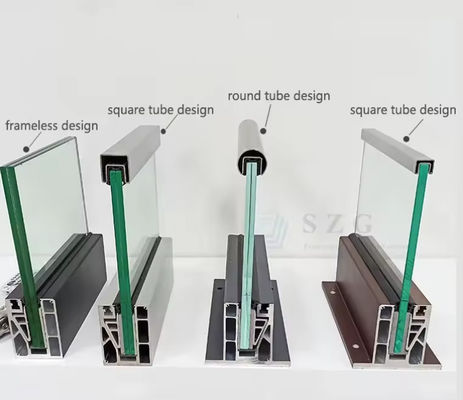 نصب بالا نصب شده با شیشه لایه دار