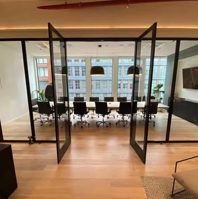 کار سنگین آلومینیوم فریم درب سوئیچ حرارتي شکستن نگهداری آسان