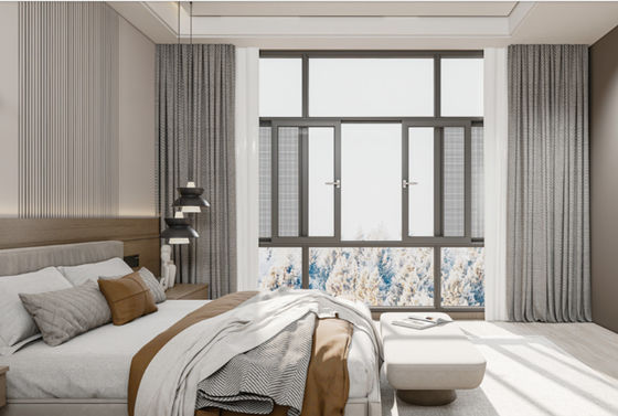 SZG آلومینیوم ساخت پنجره کشویی برای حداکثر تهویه و محیط تازه