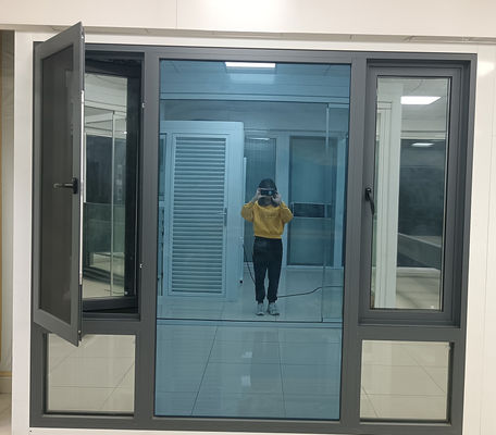 پنجره ی شیب دار آلومینیومی آنودیزه