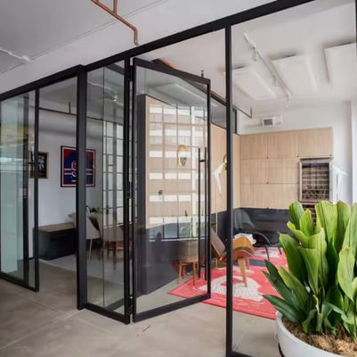 ورودی آلومینیوم درب سوئیچ مقاوم به خوردگی آلومینیوم درب شیشه ای