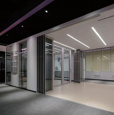 پوشش پودری درب های شیشه ای دو لایه مقاوم در برابر طوفان برای استفاده خارجی