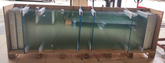 قاب آلومینیوم شیشه تاشو درهای حیاط امنیت بالا مقاومت طوفان