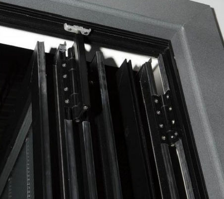 عملکرد صاف درب تاشو آلومینیومی درب آکاردونی آلومینیومی سنگین