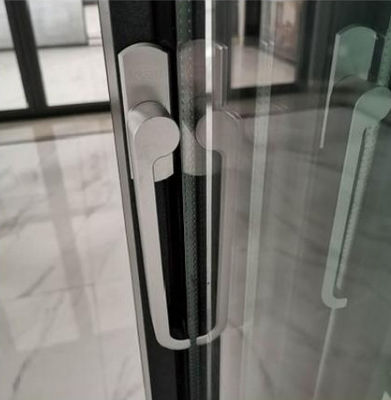 درب تاشو آلومینیومی مقاوم به خوردگی ، شکستن حرارتی ، درب های دو لایه آلومینیومی