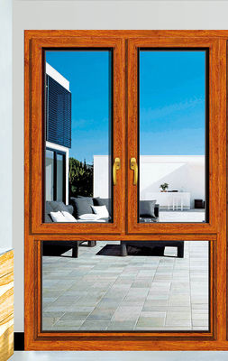 پوشش پودری آلومینیوم خم پنجره را با مقاومت در برابر گرما و صوتی