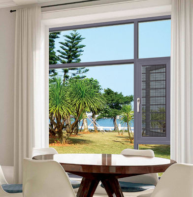 پنجره های آلومینیومی مقاوم به آب و هوا با حفاظت از ایمنی