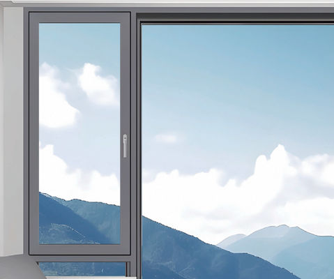 پنجره های آلومینیومی منعکس شده صرفه جویی در انرژی و نگهداری آسان