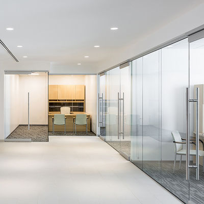 دیوارهای شیشه ای تجاری ضد صدا نگهداری و تمیز کردن آسان