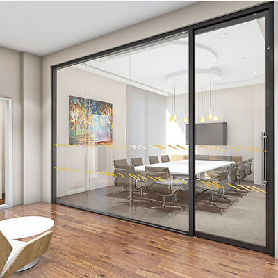 حفاظت از حریم خصوصی پارتیشن های شیشه ای تجاری قابل تنظیم با طراحی مدرن