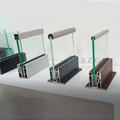 SGCC شیشه گرم شده U کانال شیشه بالسترد ساختار پایدار نور LED