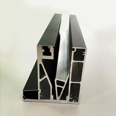 چوکات شیشه ای آلومینیوم مدرن U Channel Customized Frameless Glass Balcony