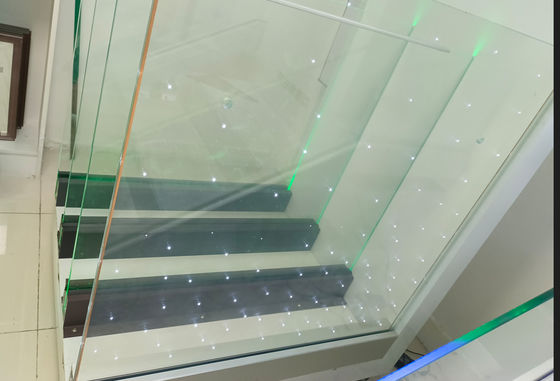 آلومینیوم U Channel Glass Balustrade مقاوم در برابر آب و هوا برای فضای باز