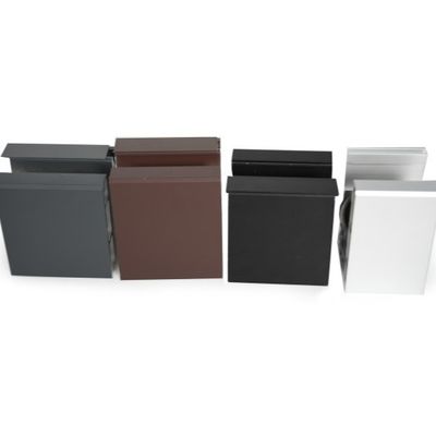 چوکات شیشه ای مدرن در خارج از خانه شیشه ای U Channel بدون قاب 12-20mm بالستری بالکن