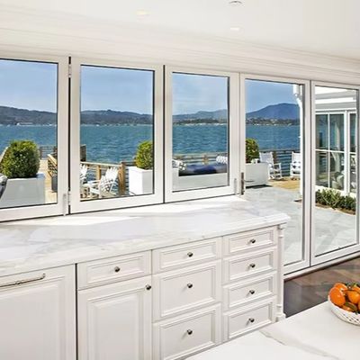 کنترل دما عایق صوتی پنجره با ضخامت شیشه قابل تنظیم آلومینیوم فولاد ضد زنگ شیشه