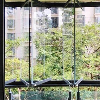 پنجره های آلومینیومی شیشه ای دو بار گرم شده برای کاربردهای متنوع