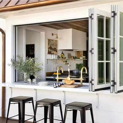 پنجره های شیشه ای استیل / آلومینیوم با نصب آسان و درمان سطحی سفارشی