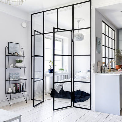 درب و پنجره ضد آب و عایق صوتی آلومینیوم آلیاژ با ضخامت پروفایل 1.4mm-3.0mm