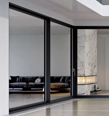 درب کشویی آلومینیومی قابل تنظیم با امنیت بالا و توری استیل ضد زنگ برای دوام 50 ساله