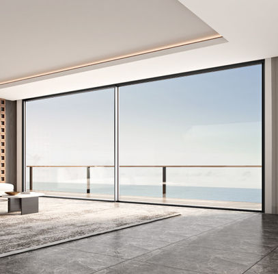 روش باز کردن درب کشویی آلومینیومی قابل تنظیم و ضخامت قاب 1.2mm-2.2mm برای نیازهای سفارشی