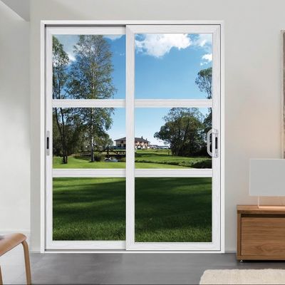 عملکرد محکم دوام دار درب شیشه ای کشویی بزرگ برای طول عمر طولانی مدت 50 سال