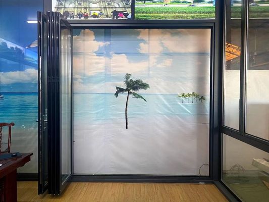 سیستم درب های دو لایه آلومینیومی برای استفاده در خانه