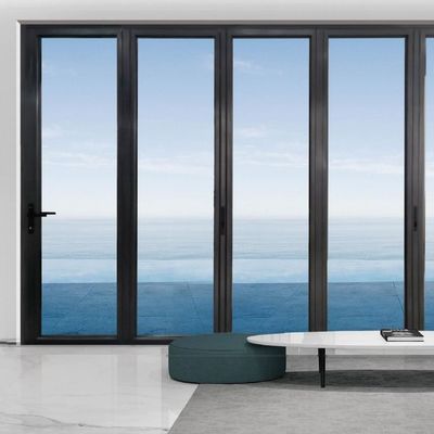 درب تاشوی آلومینیومی شیک و مدرن با 10 سال گارانتی و عملیات سطحی سفارشی