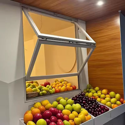 پنجره های تاشو آلومینیومی با عایق صوتی شیشه های دوگانه و شیشه های محکم