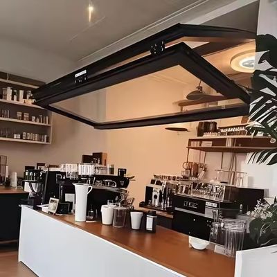 پنجره های تاشو آلومینیومی با عایق صوتی شیشه های دوگانه و شیشه های محکم