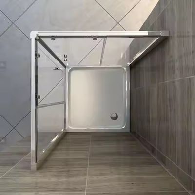 واحدهای دوش ضد آب کابین دوش 6mm 8mm درب شیشه ای اندازه استاندارد اتاق دوش