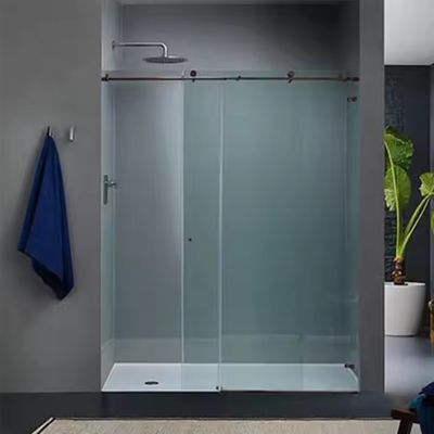 درب پارتیشن شیشه ای داخلی با ضخامت پروفایل 1.4mm شیشه ی یخ زده و طول عمر 50 ساله