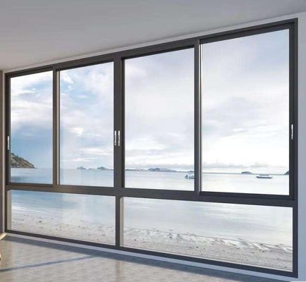 پنجره کشویی افقی آلومینیومی سنگین با بیش از 5 سال گارانتی