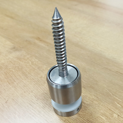 فولاد ضد زنگ قابل تنظیم 304 316 نصب دیواری استاندارد برای بالکن پله های شیشه ای