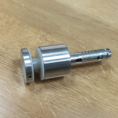 فولاد ضد زنگ قابل تنظیم 304 316 نصب دیواری استاندارد برای بالکن پله های شیشه ای