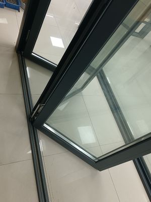 درب تاشویی آلومینیومی محکم و قابل جمع و جور