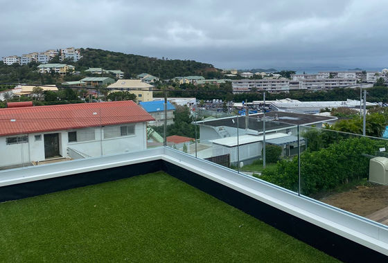 SGCC شیشه گرم شده U کانال شیشه بالسترد ساختار پایدار نور LED