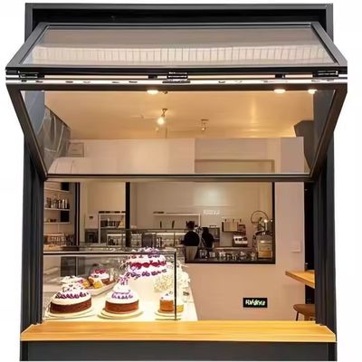 پنجره های تاشو آلومینیومی با عایق صوتی شیشه های دوگانه و شیشه های محکم