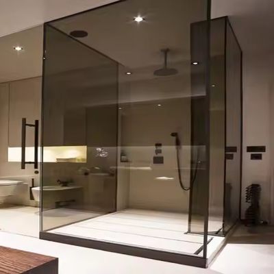 واحدهای دوش ضد آب کابین دوش 6mm 8mm درب شیشه ای اندازه استاندارد اتاق دوش